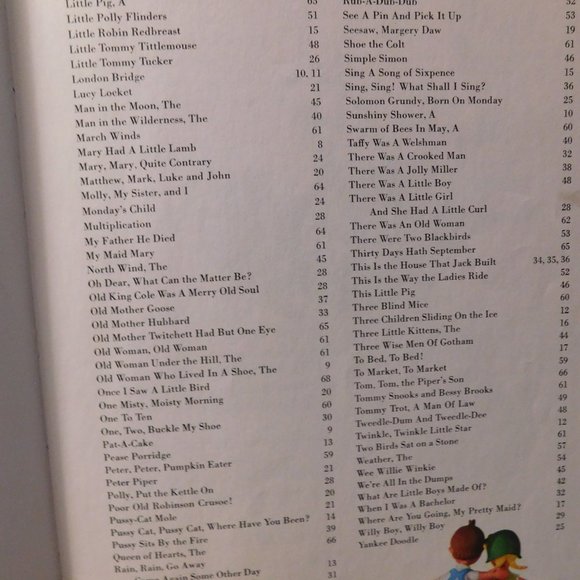 Vintage Mother Goose Published by Random House 1949 - Picture 6 of 9